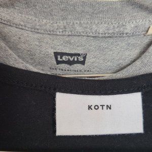 Kotn / levi’s: 2 for $20 tees